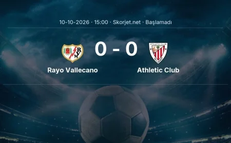 Rayo Vallecano - Athletic Club muhtemel ilk 11'ler | La Liga