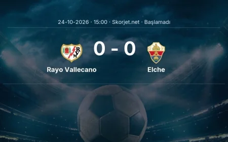 Rayo Vallecano - Elche maçı ne zaman, saat kaçta? | La Liga