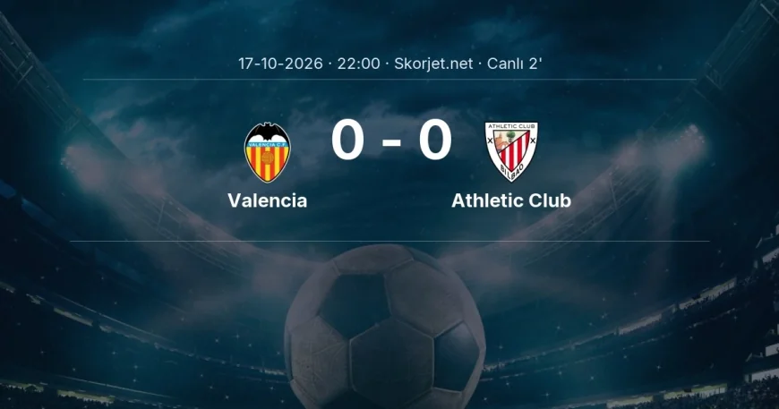 Valencia - Athletic Club maçı başladı | La Liga