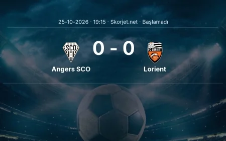 Angers SCO - Lorient muhtemel ilk 11'ler | Ligue 1