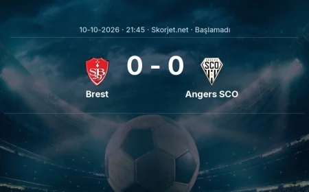 Brest - Angers SCO muhtemel ilk 11'ler | Ligue 1