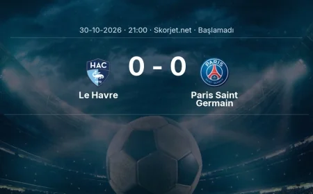 Le Havre - Paris Saint Germain muhtemel ilk 11'ler | Ligue 1