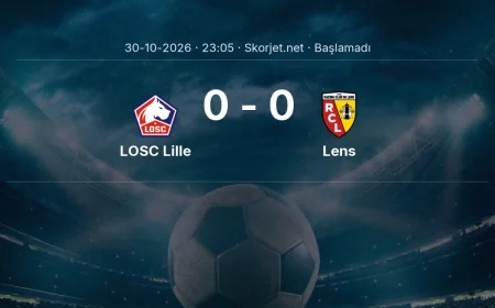 LOSC Lille - Lens maçı ne zaman, saat kaçta? | Ligue 1