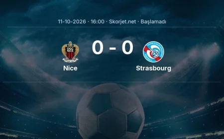 Ligue 1: Nice - Strasbourg kadro ve maç öncesi