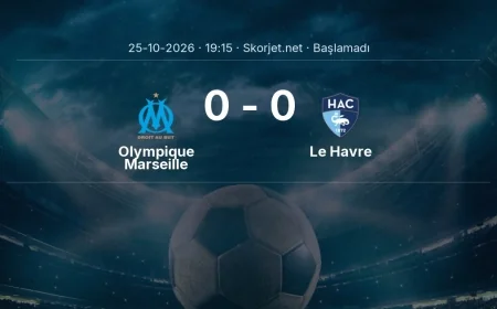 Olympique Marseille - Le Havre maçı ne zaman, saat kaçta? | Ligue 1