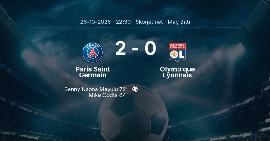 Paris Saint Germain 2-0 Olympique Lyonnais - maç özeti | Ligue 1