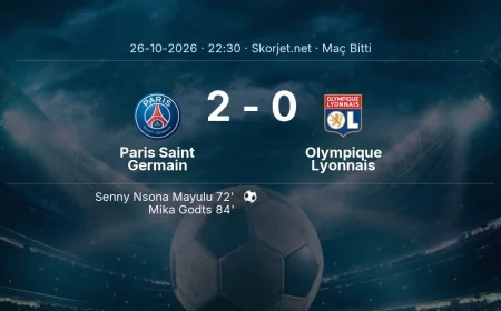 Paris Saint Germain 2-0 Olympique Lyonnais - maç özeti | Ligue 1