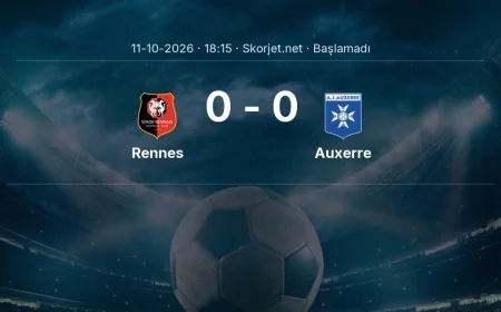 Rennes - Auxerre maçı ne zaman, saat kaçta? | Ligue 1