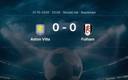 Aston Villa - Fulham maçı ne zaman, saat kaçta? | Premier Lig