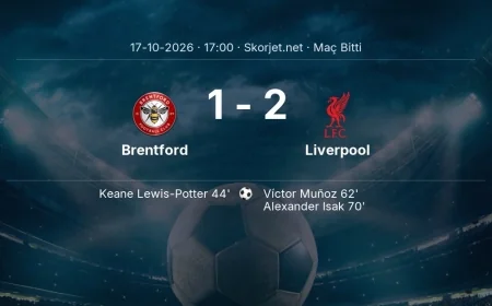 Brentford 1-2 Liverpool - maç özeti | Premier Lig