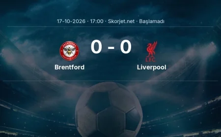 Premier Lig: Brentford - Liverpool kadro ve maç öncesi