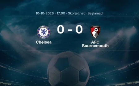 Premier Lig: Chelsea - AFC Bournemouth kadro ve maç öncesi