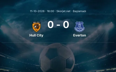 Premier Lig: Hull City - Everton kadro ve maç öncesi