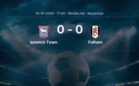 Ipswich Town - Fulham muhtemel ilk 11'ler | Premier Lig