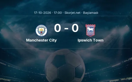 Manchester City - Ipswich Town maçı ne zaman, saat kaçta? | Premier Lig