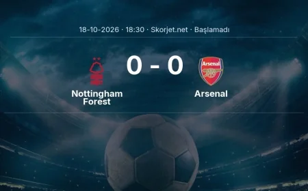 Nottingham Forest - Arsenal muhtemel ilk 11'ler | Premier Lig