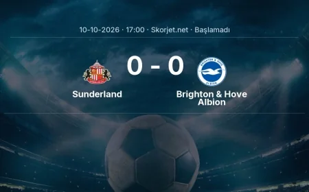 Sunderland - Brighton & Hove Albion muhtemel ilk 11'ler | Premier Lig