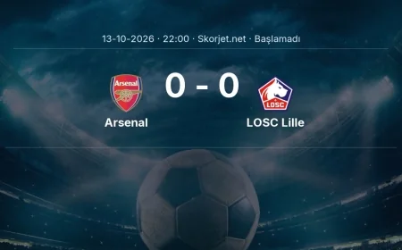Arsenal - LOSC Lille maçı ne zaman, saat kaçta? | Şampiyonlar Ligi