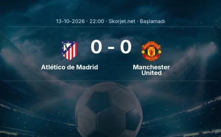 Şampiyonlar Ligi: Atlético de Madrid - Manchester United kadro ve maç öncesi
