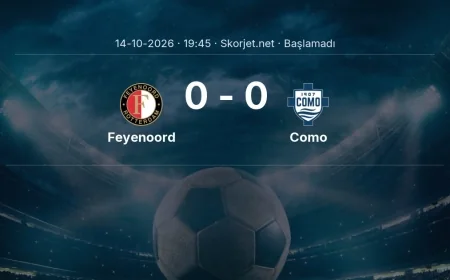 Şampiyonlar Ligi: Feyenoord - Como kadro ve maç öncesi
