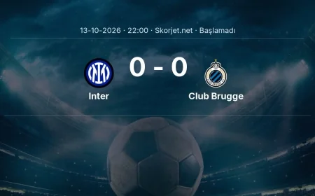 Inter - Club Brugge muhtemel ilk 11'ler | Şampiyonlar Ligi