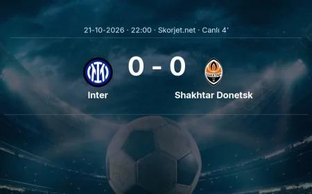 Şampiyonlar Ligi: Inter - Shakhtar Donetsk maçı başladı