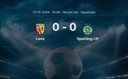 Şampiyonlar Ligi: Lens - Sporting CP kadro ve maç öncesi