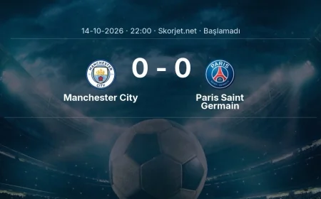 Manchester City - Paris Saint Germain maçı ne zaman, saat kaçta? | Şampiyonlar Ligi