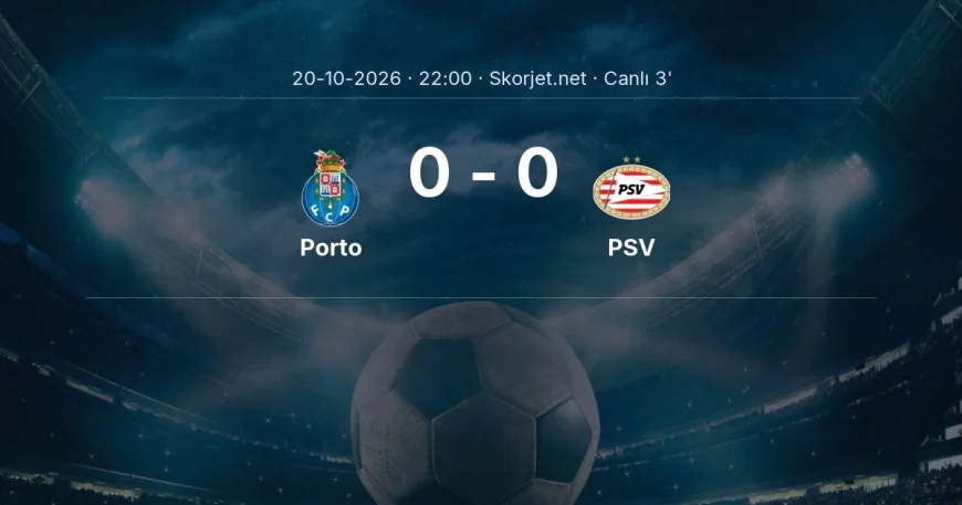 MAÇ BAŞLADI | Porto - PSV