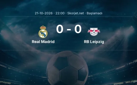 Şampiyonlar Ligi: Real Madrid - RB Leipzig kadro ve maç öncesi