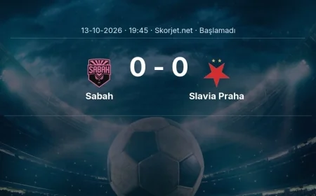 Sabah - Slavia Praha muhtemel ilk 11'ler | Şampiyonlar Ligi
