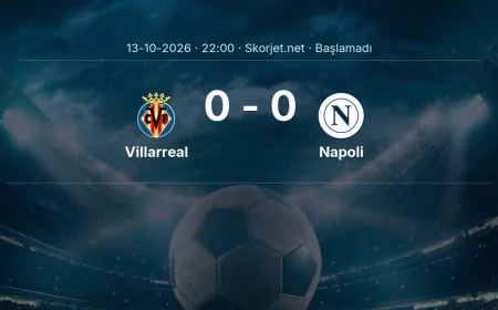 Villarreal - Napoli muhtemel ilk 11'ler | Şampiyonlar Ligi