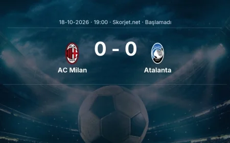 Serie A: AC Milan - Atalanta kadro ve maç öncesi
