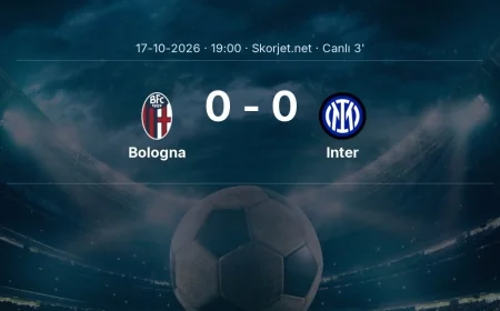 Serie A: Bologna - Inter maçı başladı