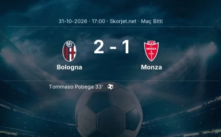 Bologna 2-1 Monza - maç özeti | Serie A