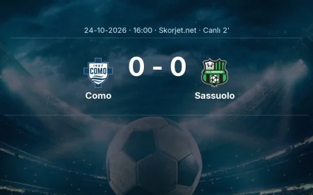 Serie A: Como - Sassuolo maçı başladı