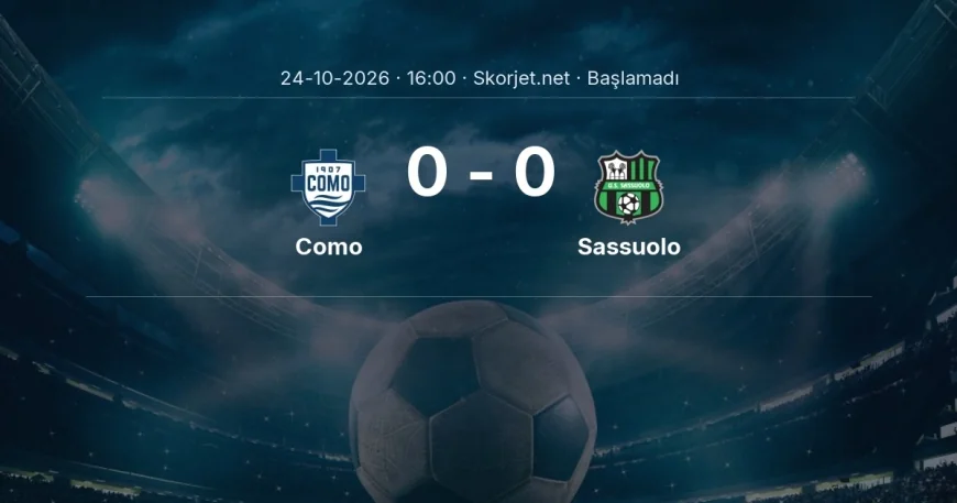 Como - Sassuolo maçı ne zaman, saat kaçta? | Serie A