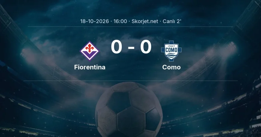 Fiorentina - Como maçı başladı | Serie A