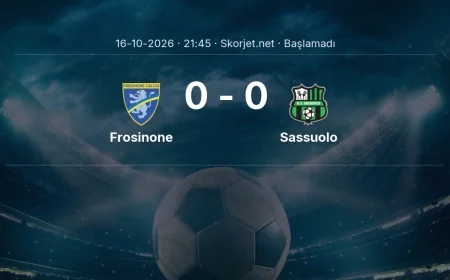 Frosinone - Sassuolo muhtemel ilk 11'ler | Serie A