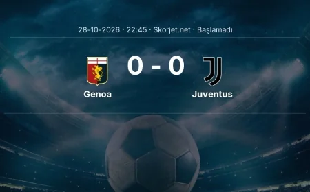 Serie A: Genoa - Juventus kadro ve maç öncesi