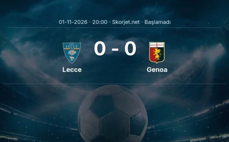 Lecce - Genoa maçı ne zaman, saat kaçta? | Serie A