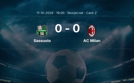 Sassuolo - AC Milan maçı başladı | Serie A