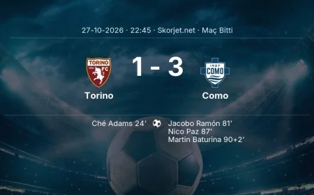 Torino 1-3 Como - maç özeti | Serie A