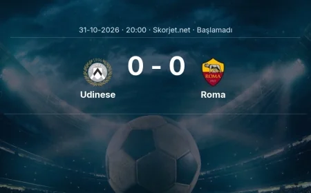 Udinese - Roma maçı ne zaman, saat kaçta? | Serie A