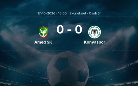 MAÇ BAŞLADI | Amed SK - Konyaspor