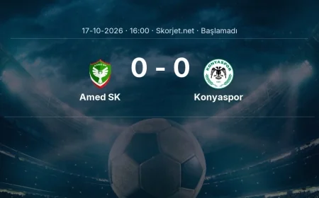 Amed SK - Konyaspor muhtemel ilk 11'ler | Süper Lig