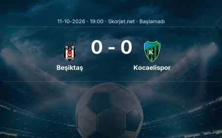 Beşiktaş - Kocaelispor maçı ne zaman, saat kaçta? | Süper Lig