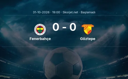 Fenerbahçe - Göztepe muhtemel ilk 11'ler | Süper Lig