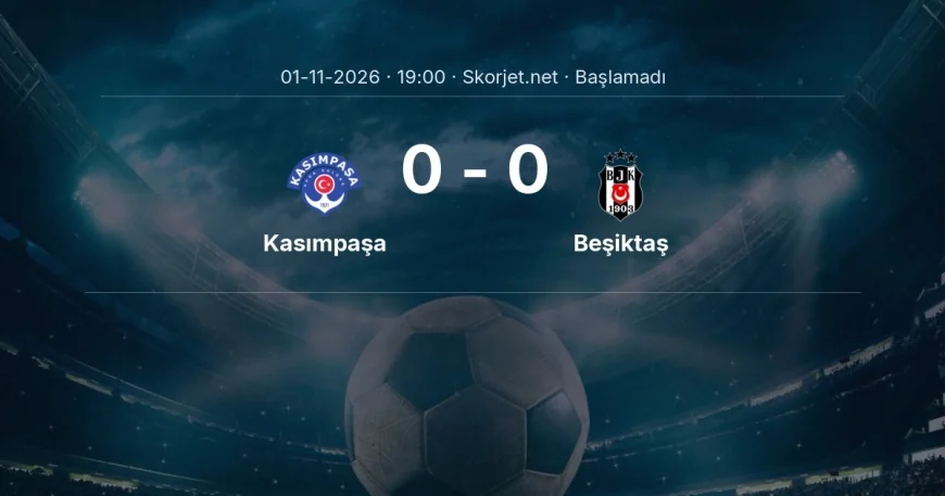 Kasımpaşa - Beşiktaş maçı ne zaman, saat kaçta? | Süper Lig