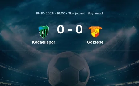 Kocaelispor - Göztepe maçı hangi kanalda, saat kaçta? | Süper Lig